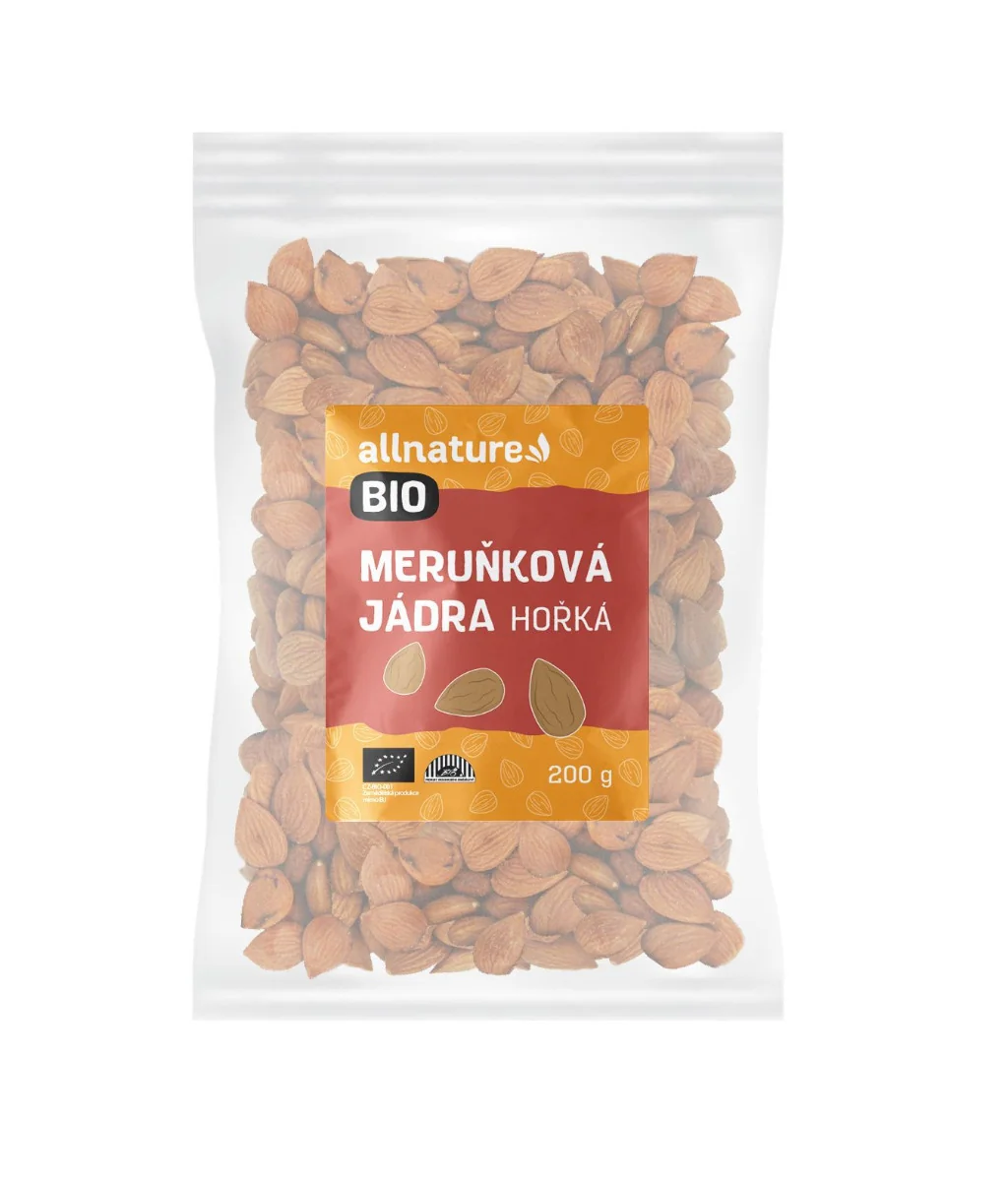 Allnature Meruňková jádra hořká BIO 200 g