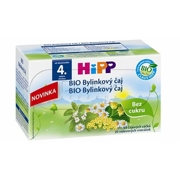 HIPP BIO Bylinkový čaj nálevové sáčky 20x1.5g