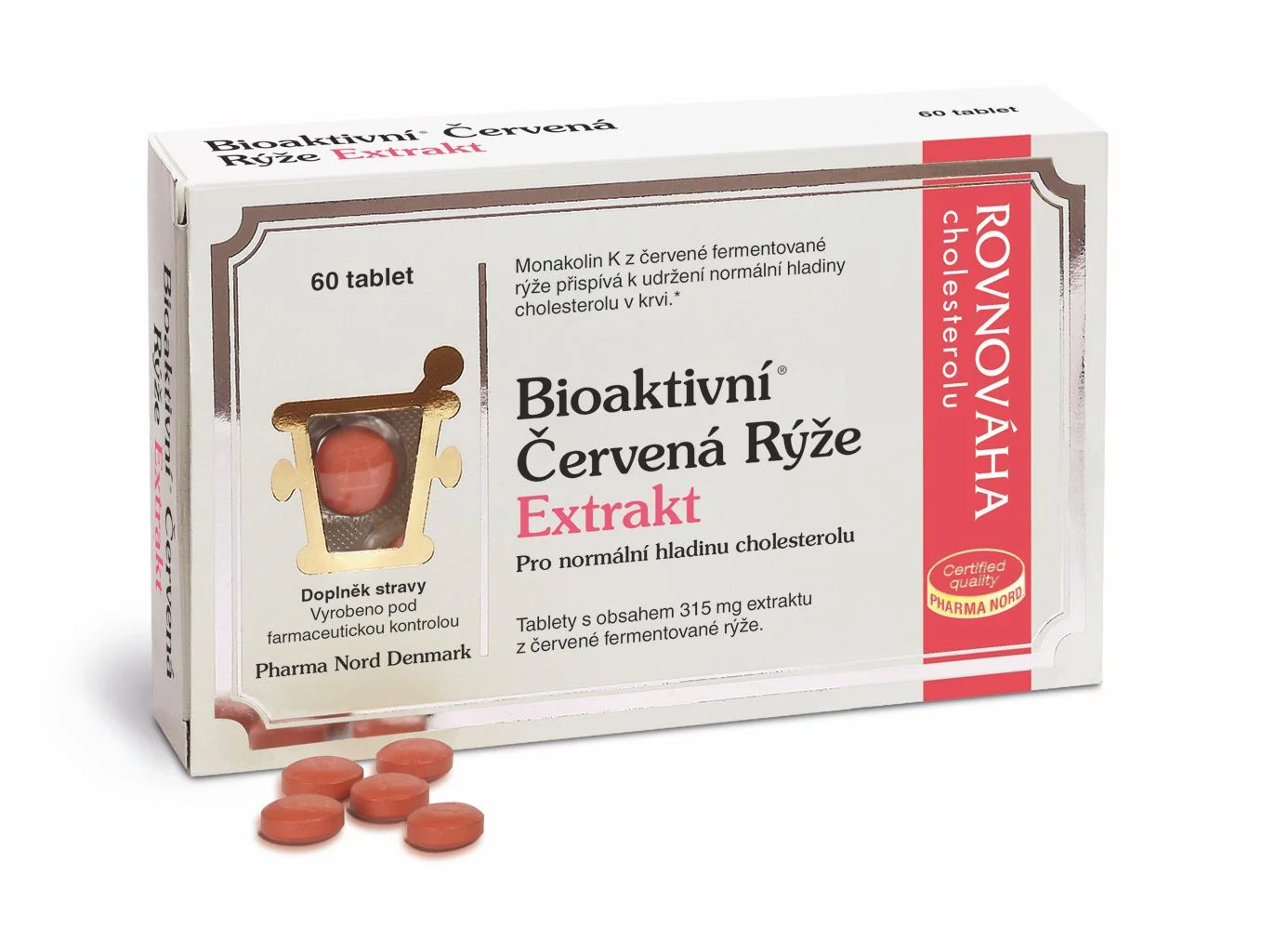 Bioaktivní Červená Rýže Extrakt 60 tablet