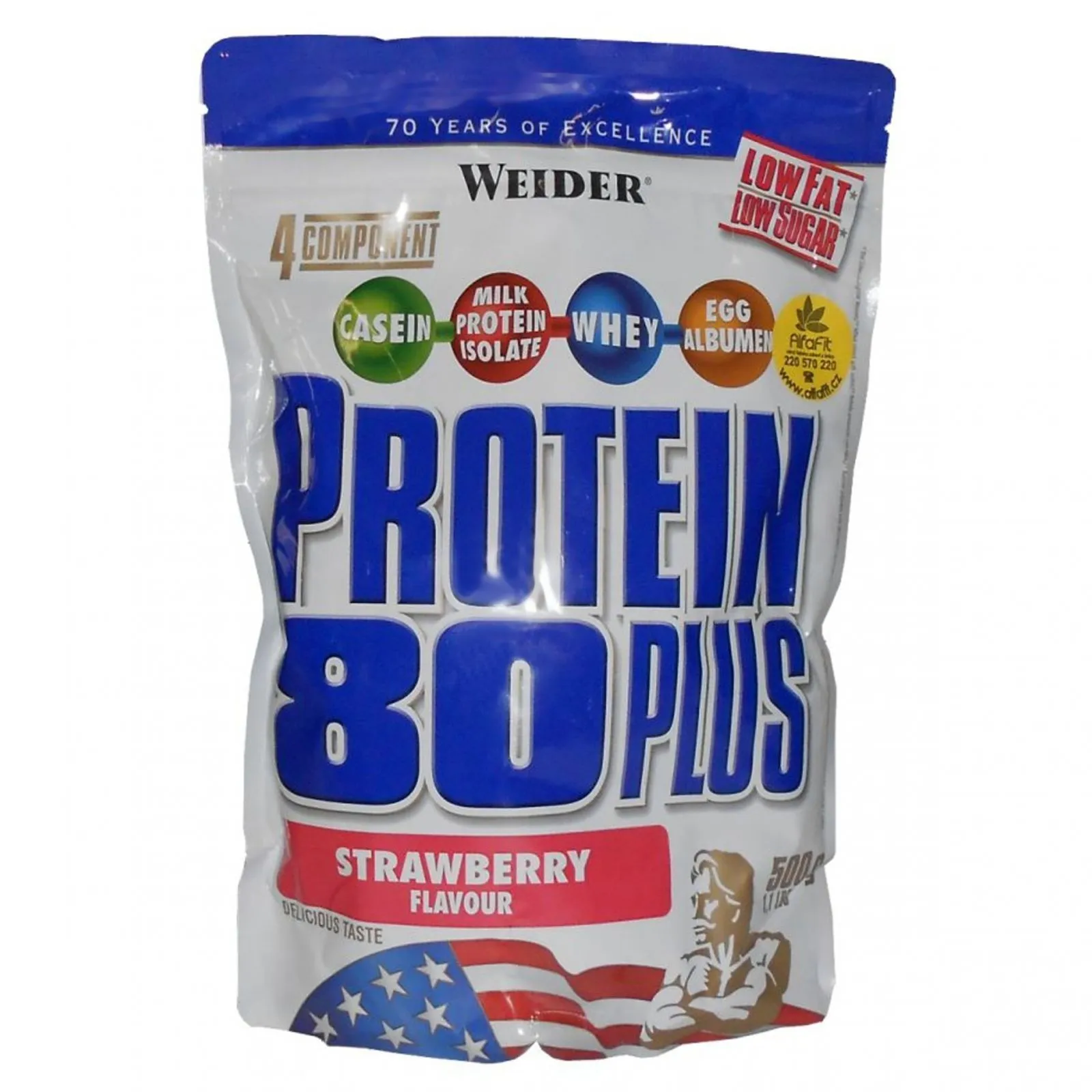 WEIDER Protein 80 Plus strawberry
