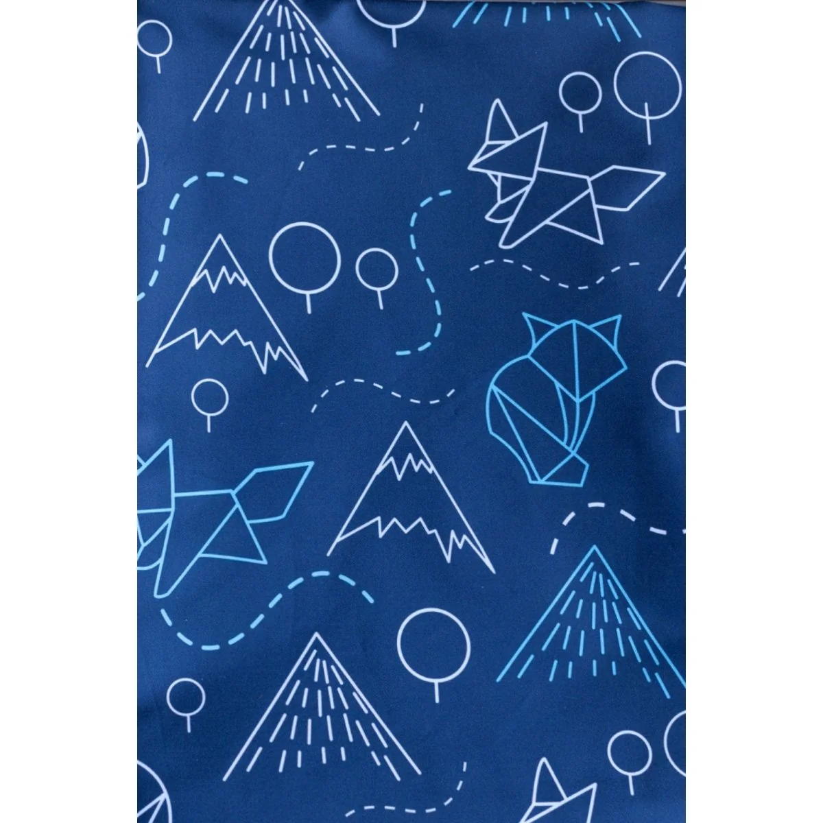 nanoSPACE Dětské povlečení pro alergiky a atopiky do postýlky Nanobavlna - vzor lišky 1+1 90x135, 45x60cm