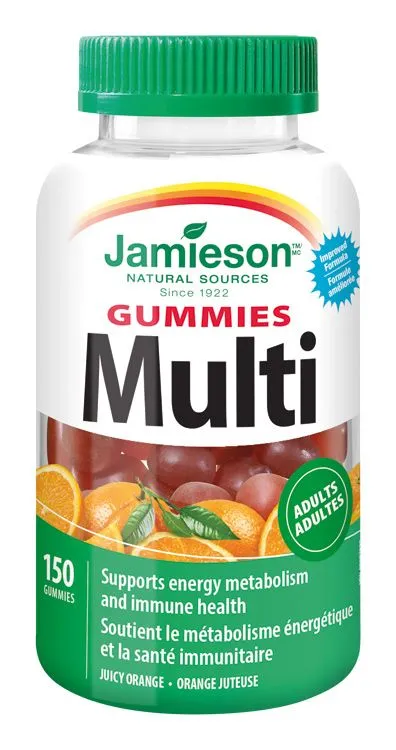 Jamieson Multi Gummies želatinové pastilky pro dospělé 150 ks