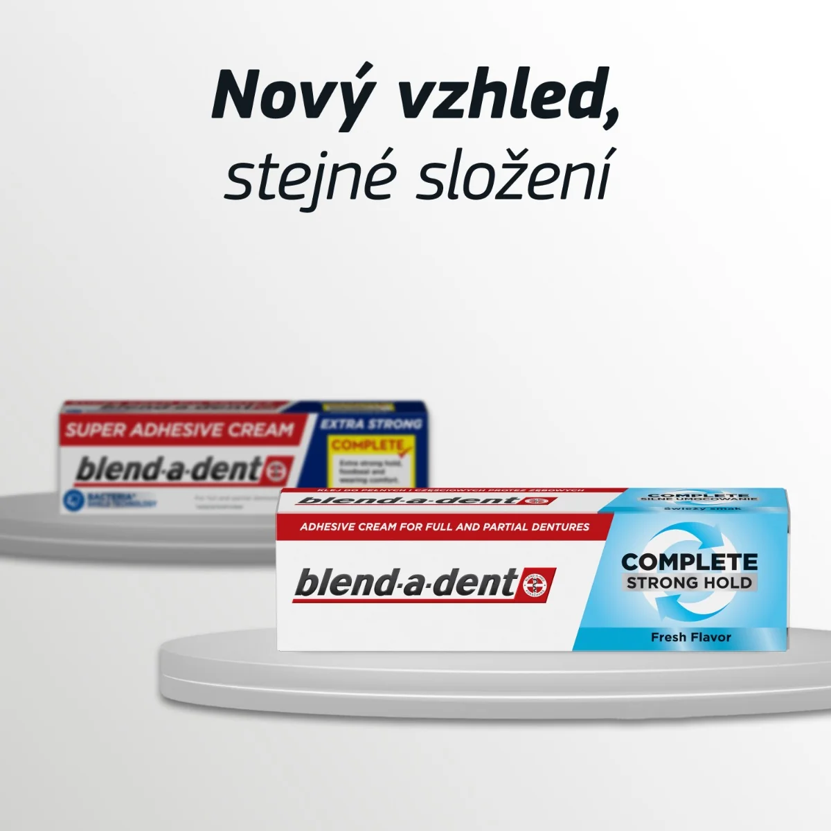 Blend-a-dent Complete Original Extra Strong fixační krém 47 g