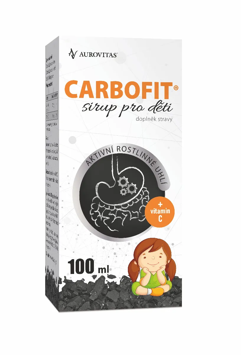 Carbofit Sirup pro děti