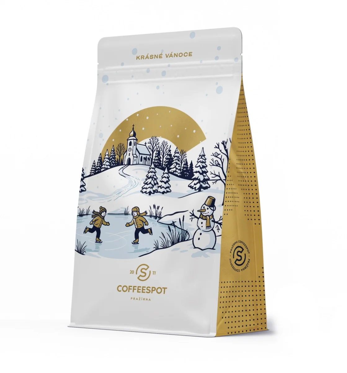 Coffeespot Vánoční směs zrnková káva 1000 g