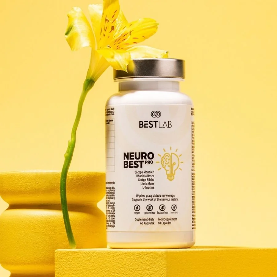 Best Lab NeuroBest PRO pro podporu kognitivních funkcí 60 kapslí