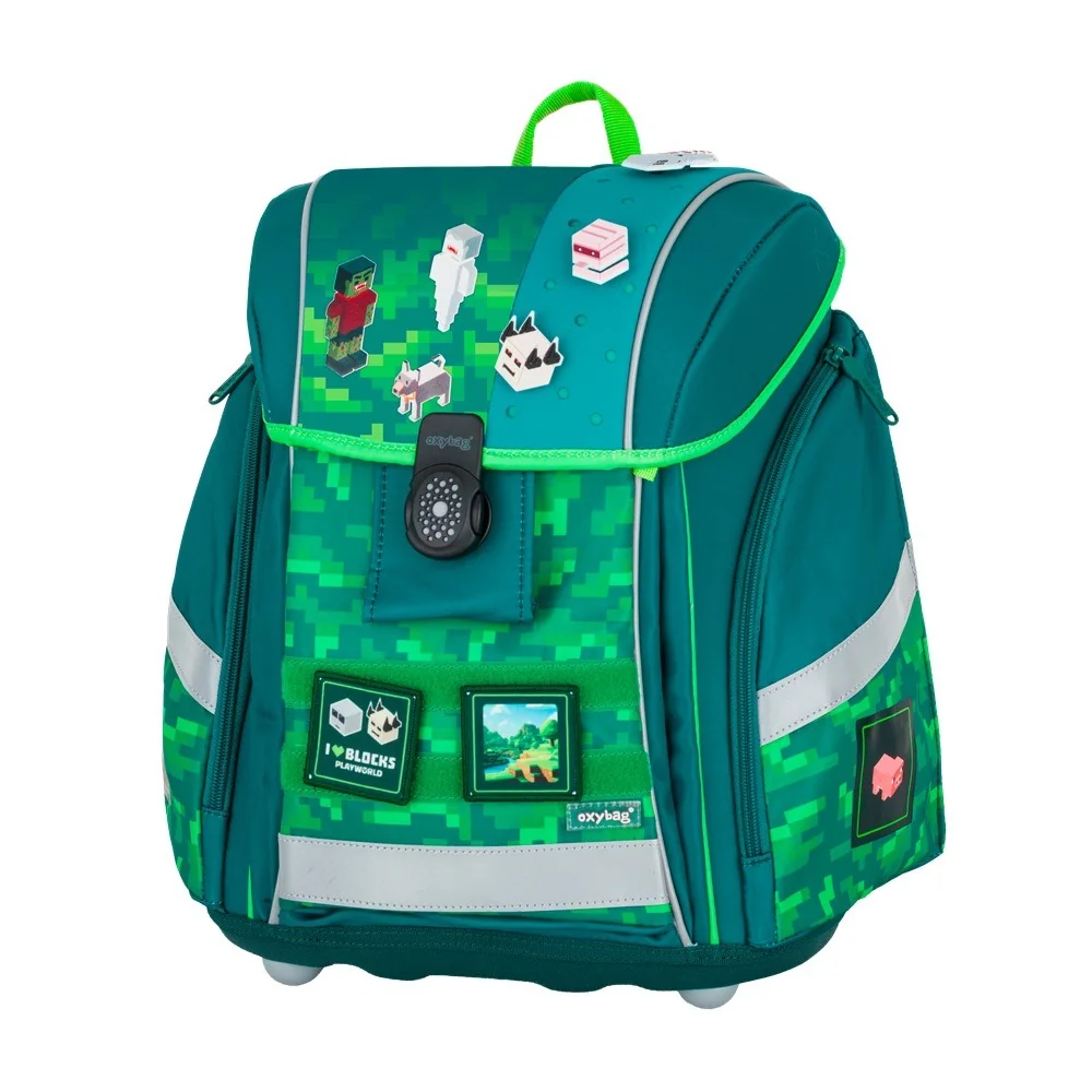 Oxybag PREMIUM LIGHT - školní aktovka Playworld 