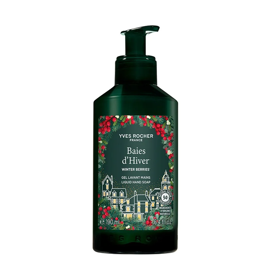 Yves Rocher Tekuté mýdlo na ruce zimní plody 190 ml