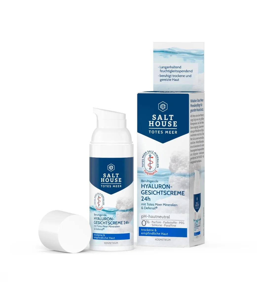 Salt House Hydratační pleťový krém s kyselinou hyaluronovou 50 ml
