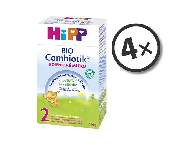 HiPP 2 BIO Combiotik 4x600g