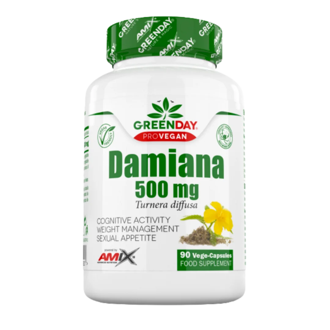 Amix Nutrition GreenDay ProVegan Damiana - 90 kapslí