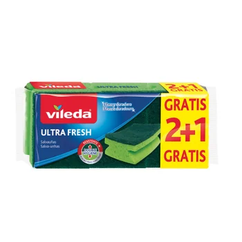 Vileda Ultra Fresh houbička vysoká 2+1 ks