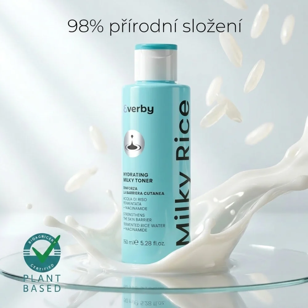 Everby Milky Rice rozjasňující mléčný toner 150 ml