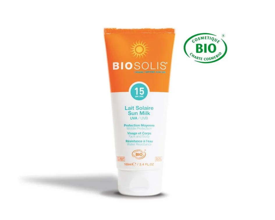 Biosolis SUN MILK SPF 15 opalovací mléko 100 ml