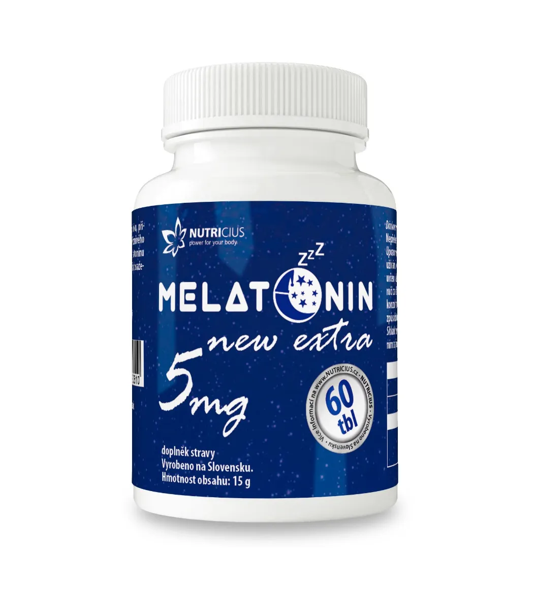 Nutricius Melatonin new extra 5 mg