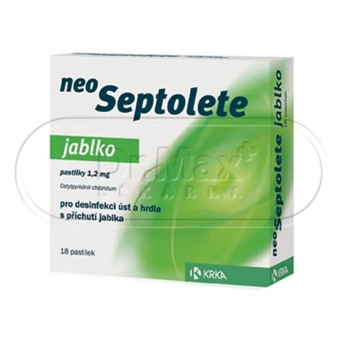Neoseptolete Jablko 18 pastilek