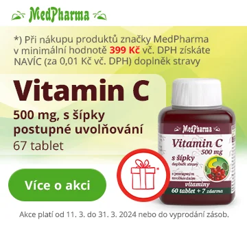 Medpharma nad 399 Kč + Vitamin C (březen 2024)