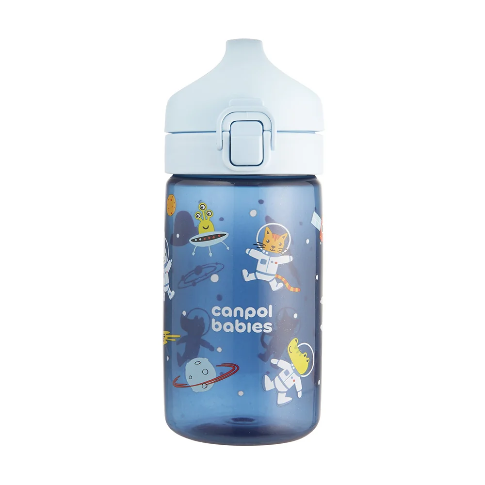 Canpol babies Láhev na vodu pro děti Junior 2,5l+ 400 ml 1 ks modrá