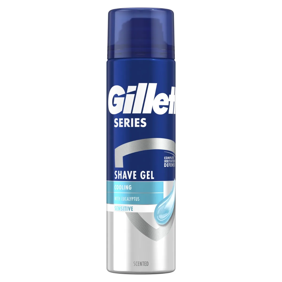 Gillette Series Sensitive Cool chladivý gel na holení 200 ml