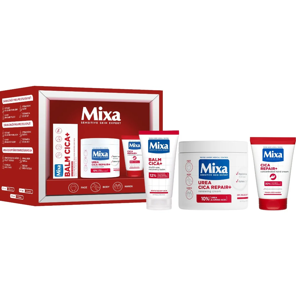 Mixa Cica Repair+ dárková sada 3 ks