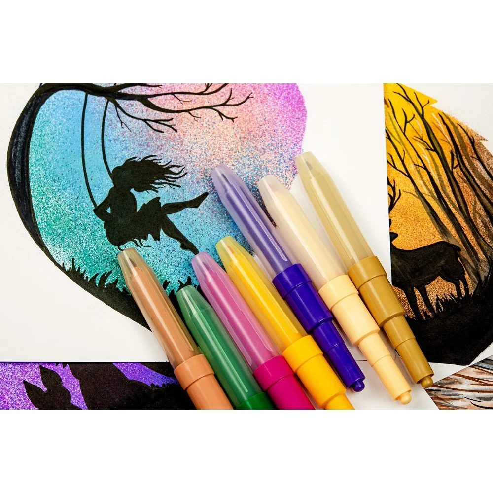 CENTROPEN Foukací fixy AIR PENS COLOURING SET 1500/9