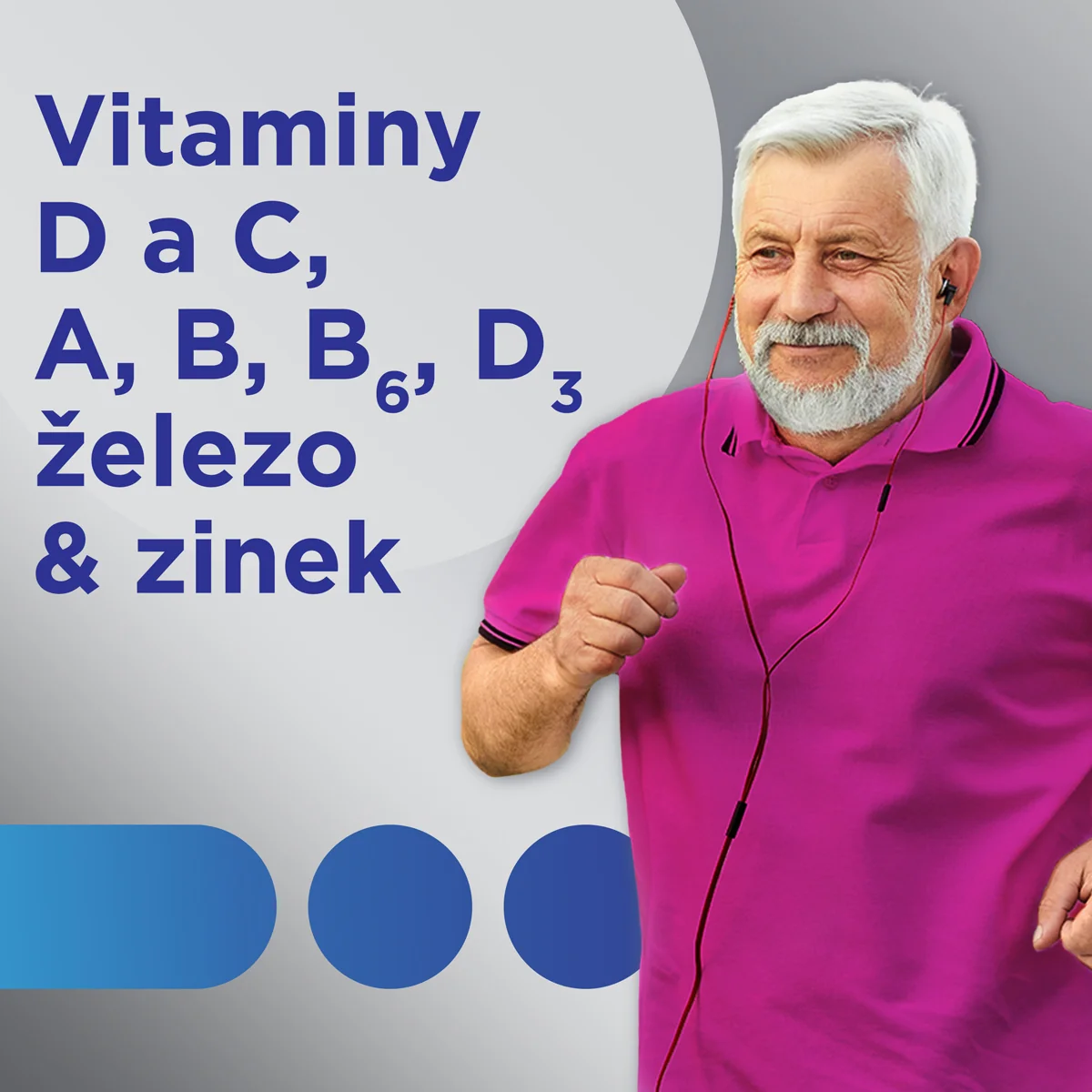Centrum Silver multivitamín pro muže 50+ 90 tablet