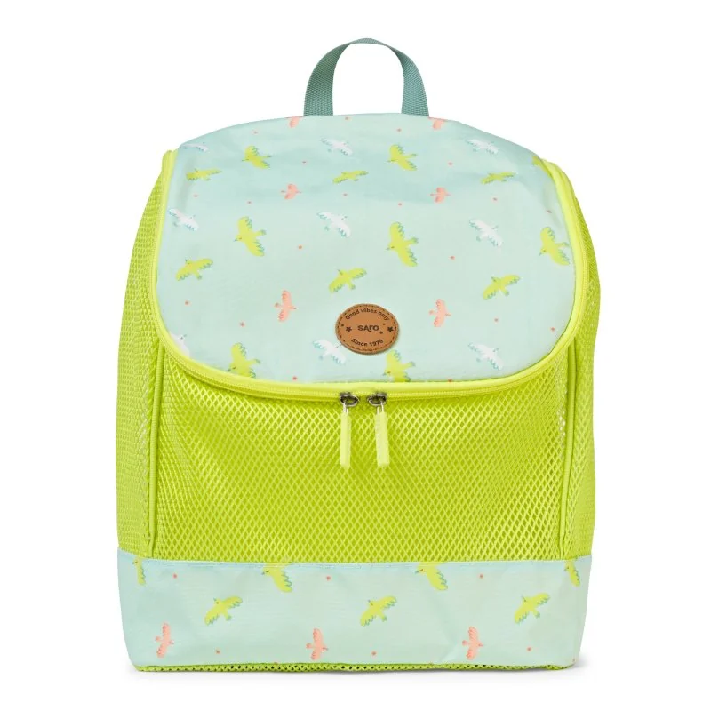 Saro Baby plážový batůžek Tropicool Green