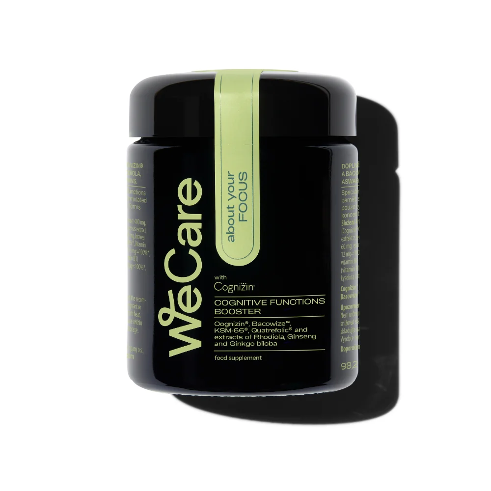 WeCare about your FOCUS with Cognizin 120 kapslí
