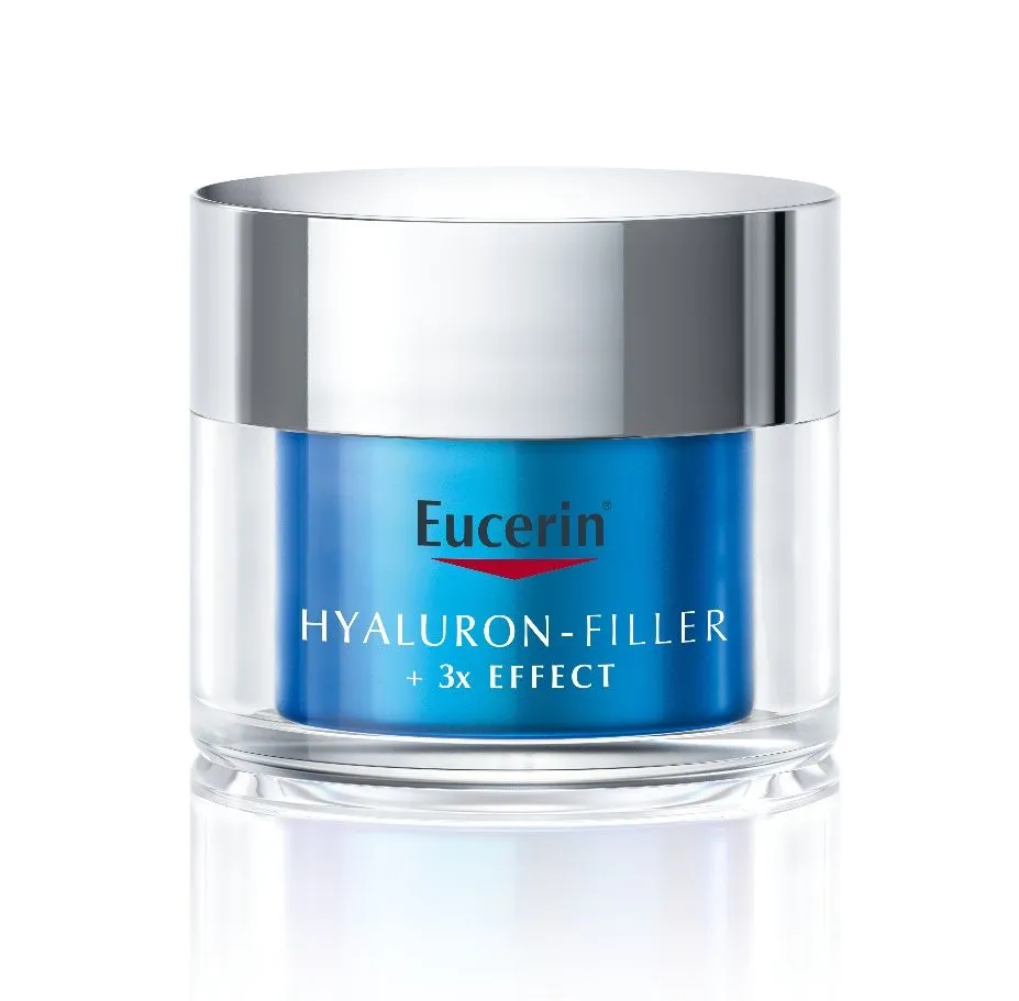 Eucerin Hyaluron-Filler + 3x Effect noční hydratační booster 50 ml