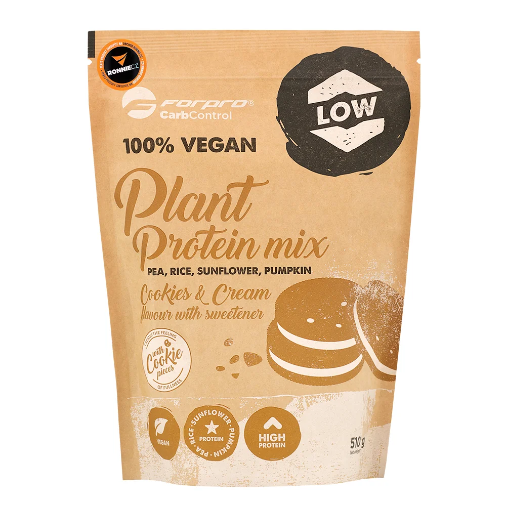 ForPro Veganský protein 510 g cookies cream