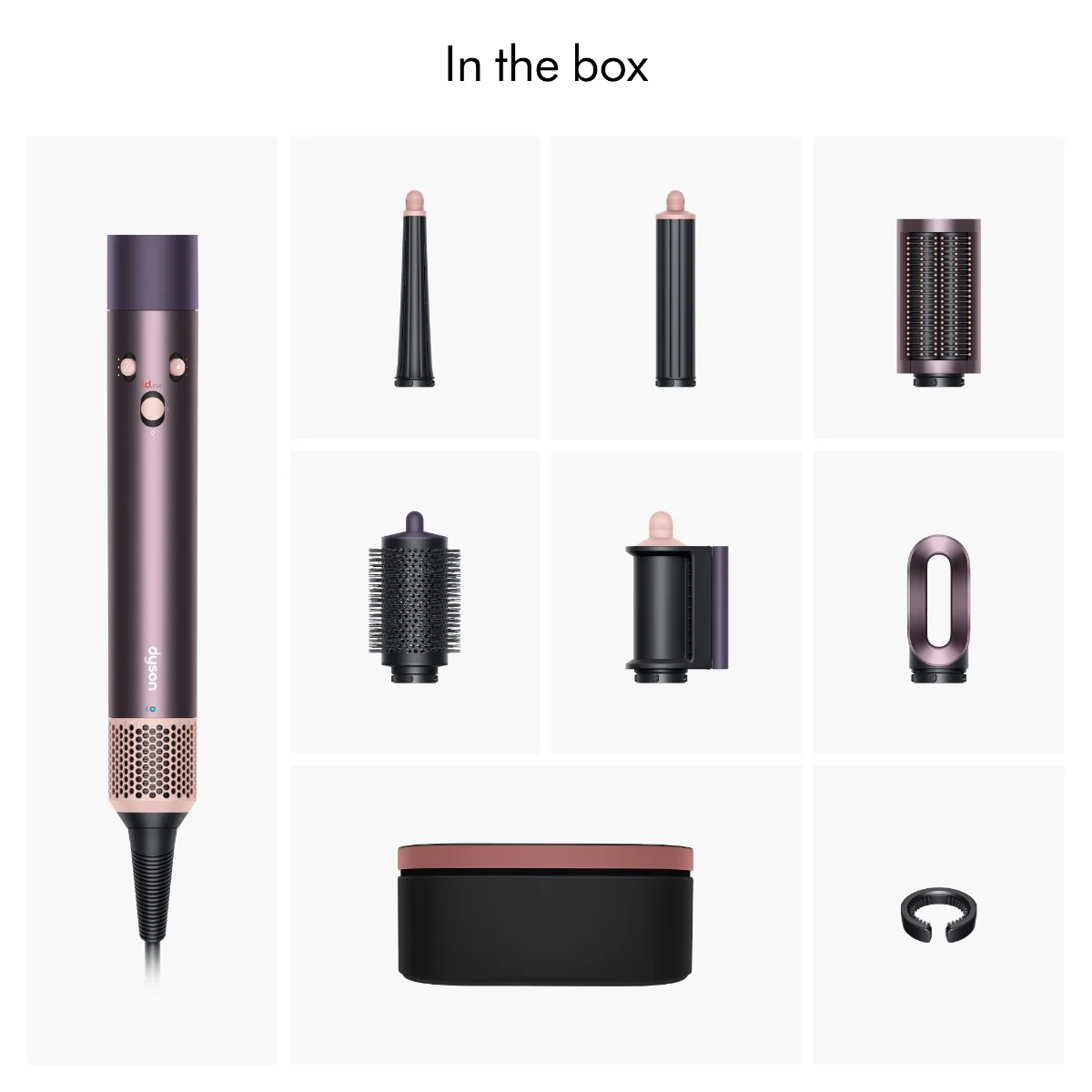 Dyson Airwrap i.d. HS08 T1/T2 multistyler na vlasy jasper plum