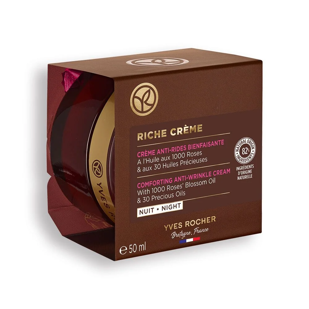 Yves Rocher Noční péče proti vráskám riche 50 ml
