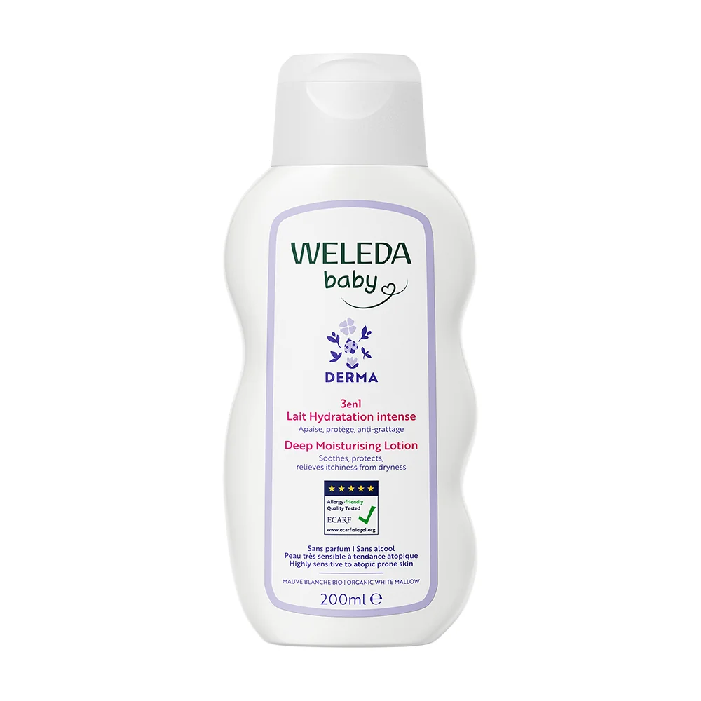 Weleda Baby Derma 3v1 Hydratační mléko 200 ml
