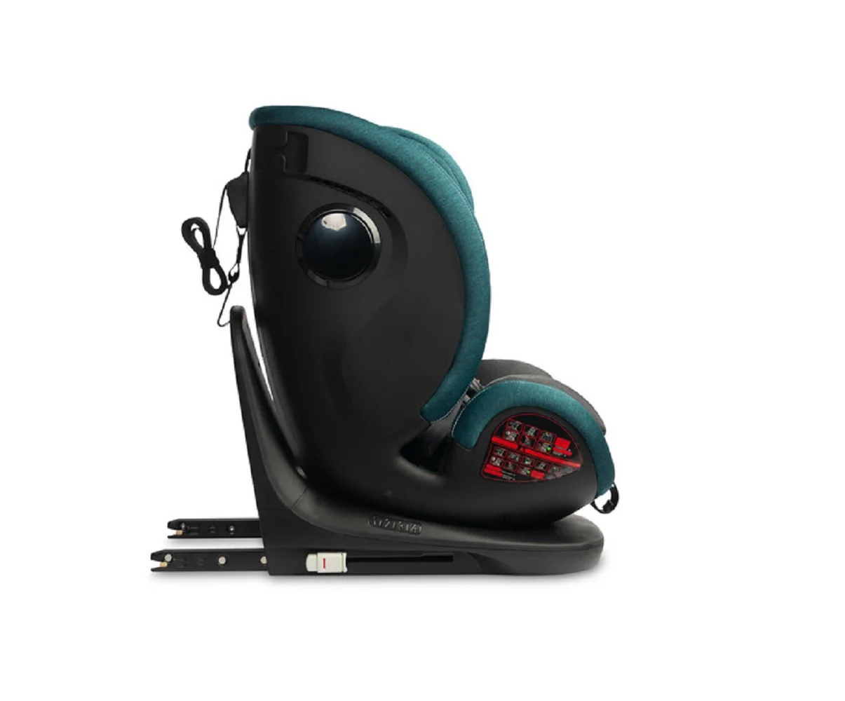 Caretero Dětská autosedačka Securo 40–150 cm, otočná, ISOFIX, i-Size, 40-150, zelená