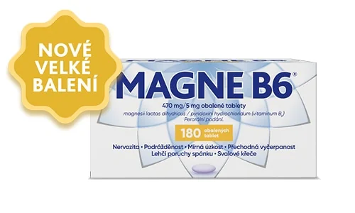 Magne B6 470 mg/5 mg 180 tablet