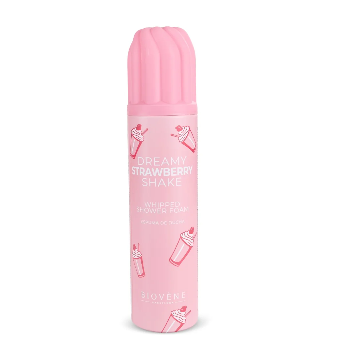 BIOVÉNE Šlehačková sprchová pěna Dreamy Strawberry Shake 250 ml