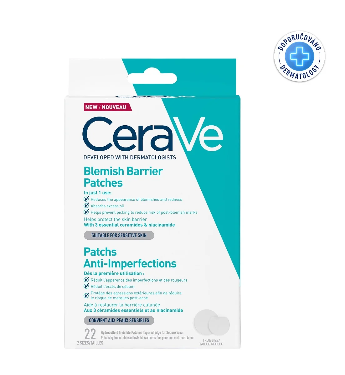 CeraVe Náplasti proti nedokonalostem 22 ks