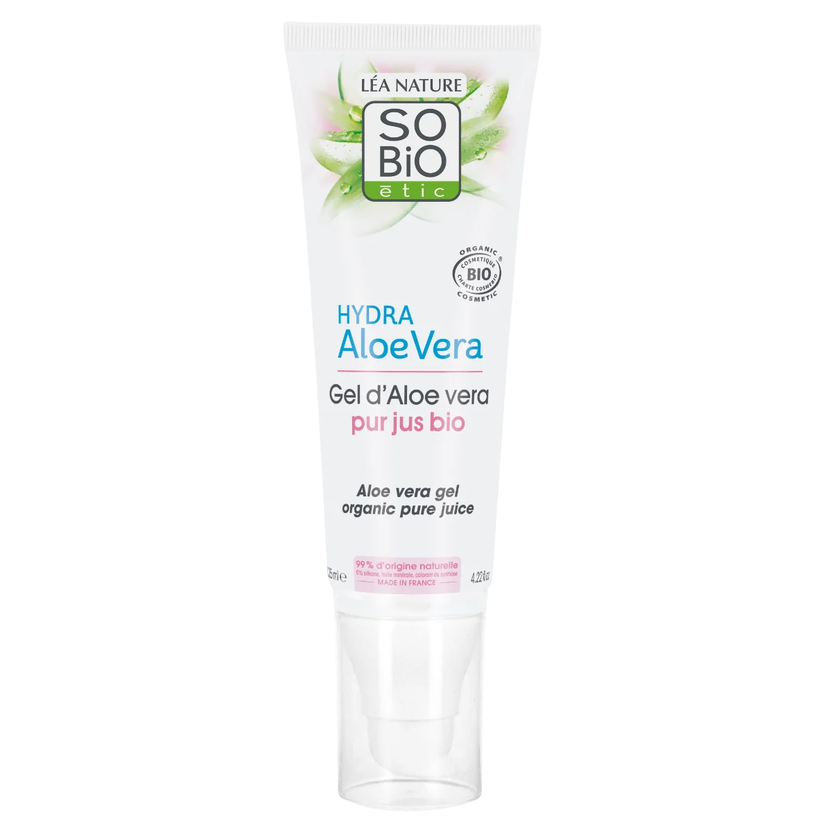 SO’BiO étic Aloe vera gel hypoalergenní BIO 125 ml