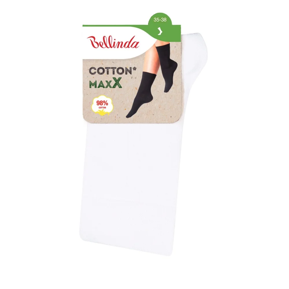 Bellinda COTTON MAXX vel. 35/38 dámské ponožky 1 pár bílé