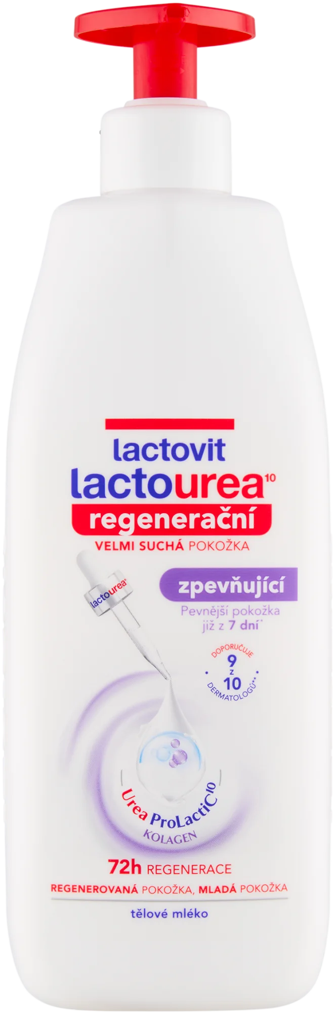 Lactovit Lactourea tělové mléko zpevňující 400 ml