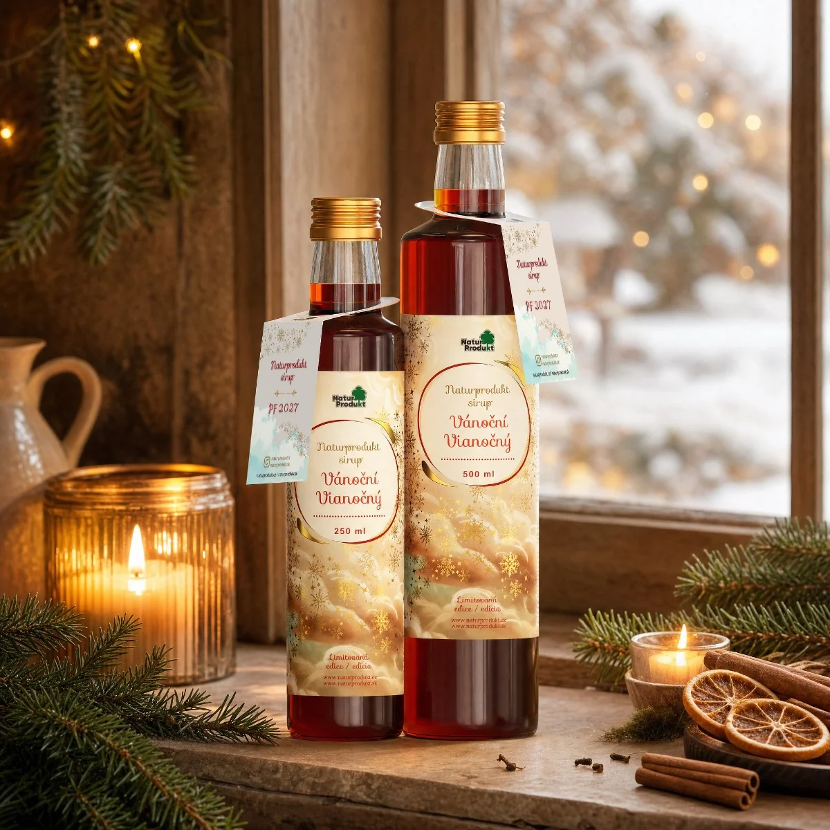Naturprodukt Sirup vánoční 500 ml