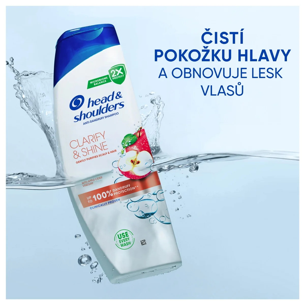 Head&Shoulders Clarify&Shine šampon proti lupům 400 ml