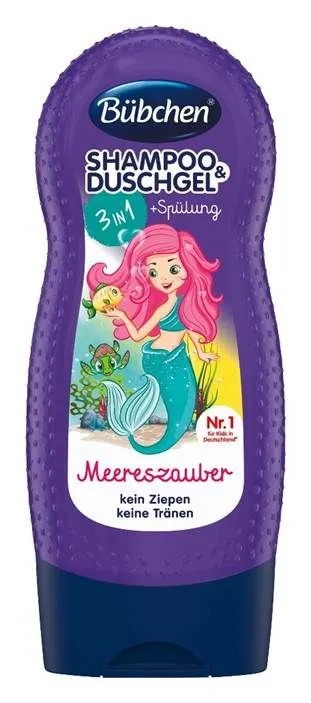 Bübchen Kids 3v1 Sprchový gel + šampon + balzám