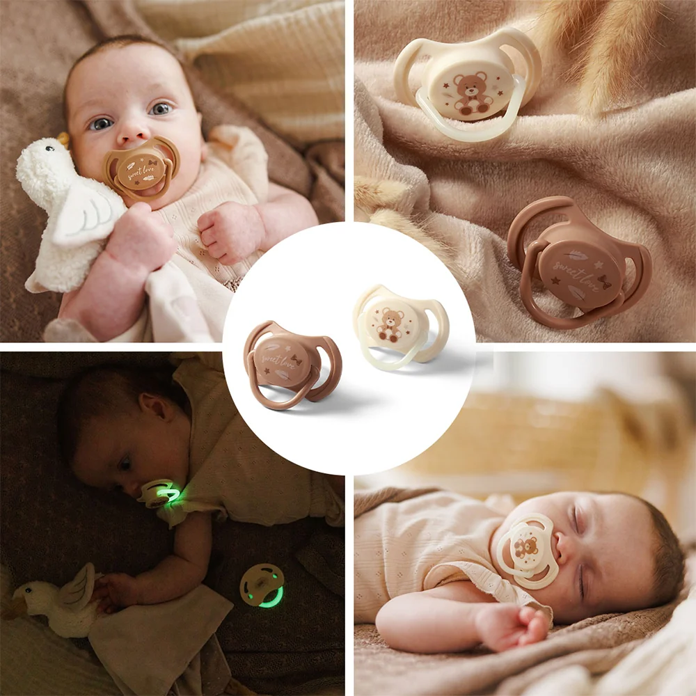Babyono Dudlíky symetrické 0-6m 2 ks
