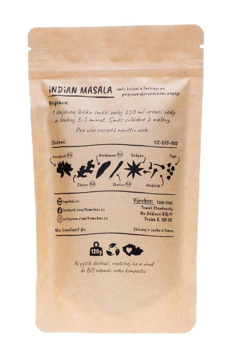 TOMCHAi Indian Masala Honeybush 120 g