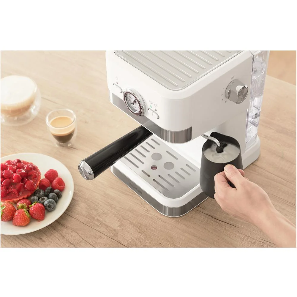 SENCOR SES 1720WH Espresso pákový kávovar bílý