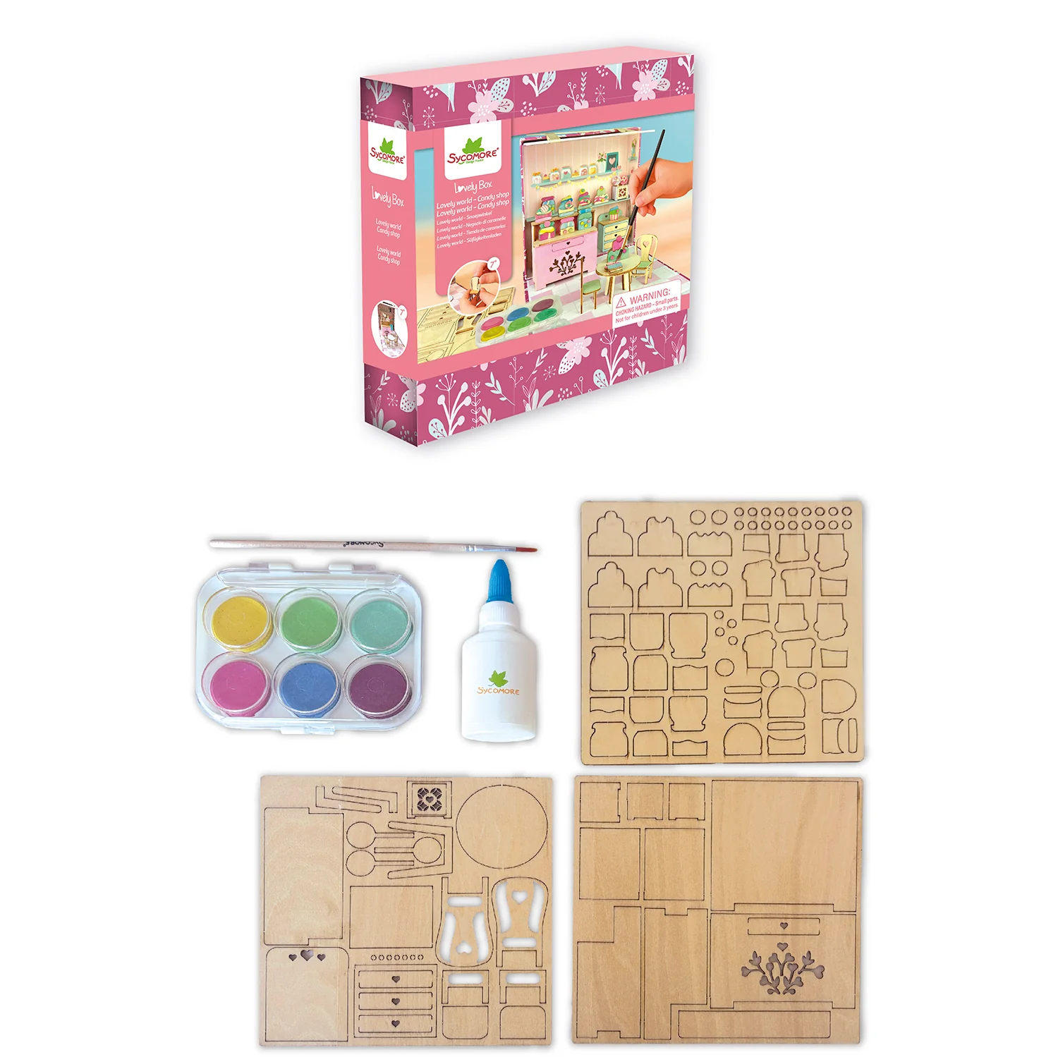 Sycomore Lovely Box - mini cukrárna