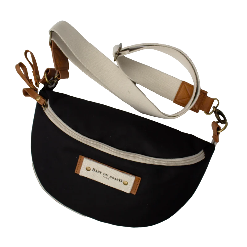 BABY ON BOARD přebalovací Crossbody taška Armelle Black