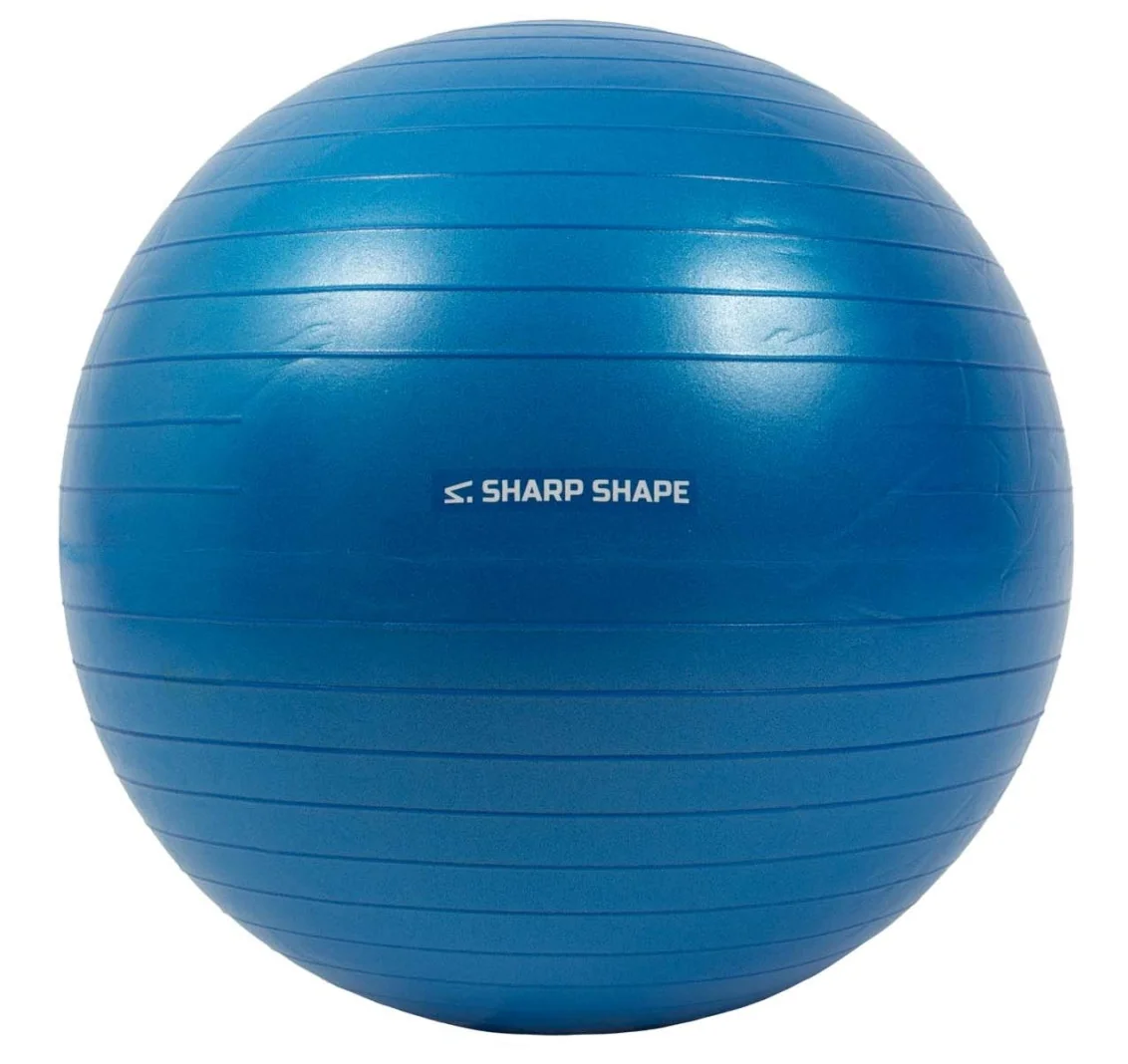 SharpShape Gymnastický míč 55 cm modrý