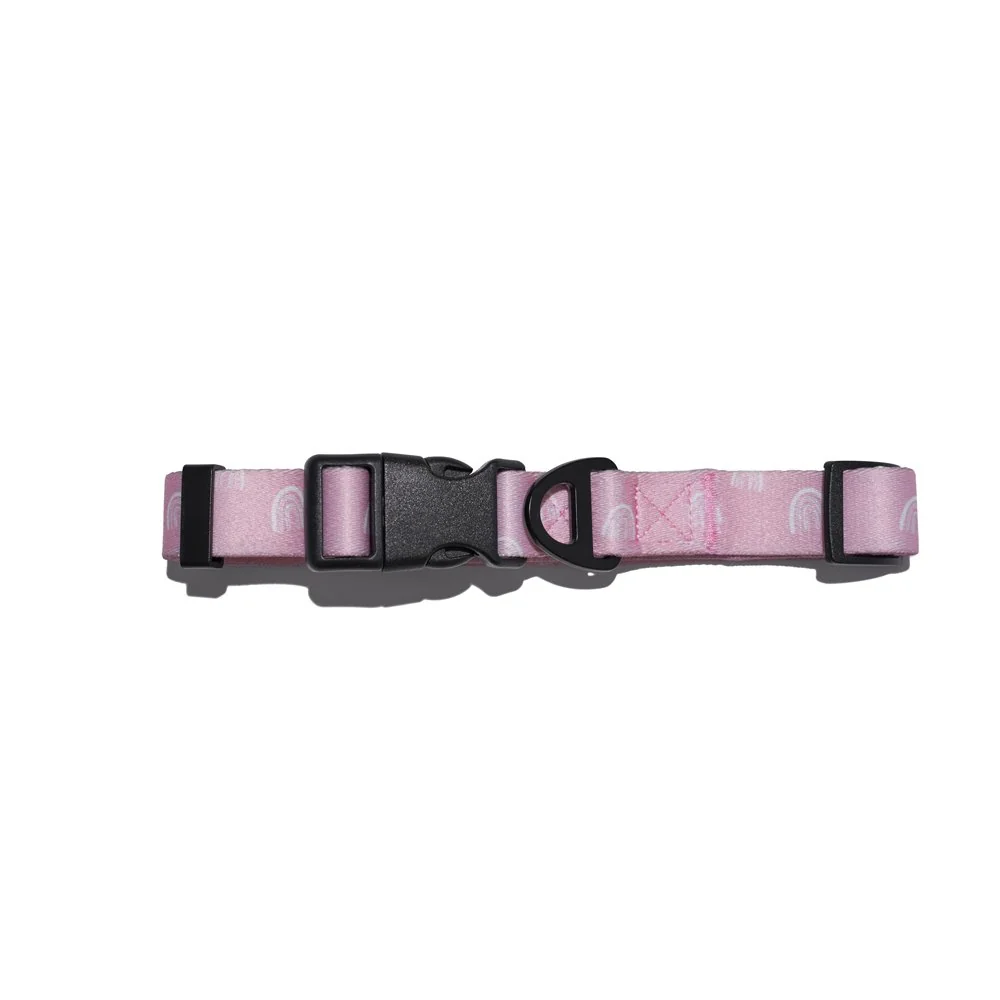 Explorer dog Obojek Duha L - 41-66x2,5 cm